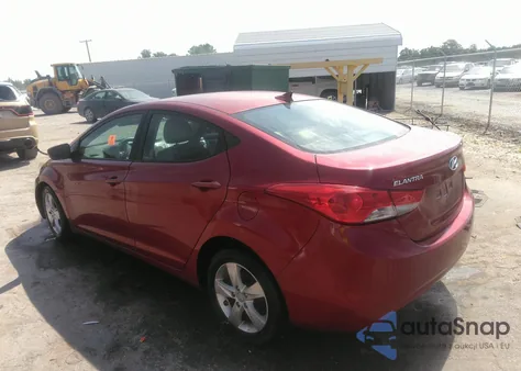 2013 Hyundai Elantra Gls from USA, damaged, VIN 5NPDH4AE4DH244822
